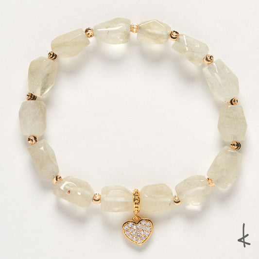 Libyan Gold Tektite Signature Gold