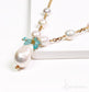 Baroque Pearl Focal Drop Short Necklace