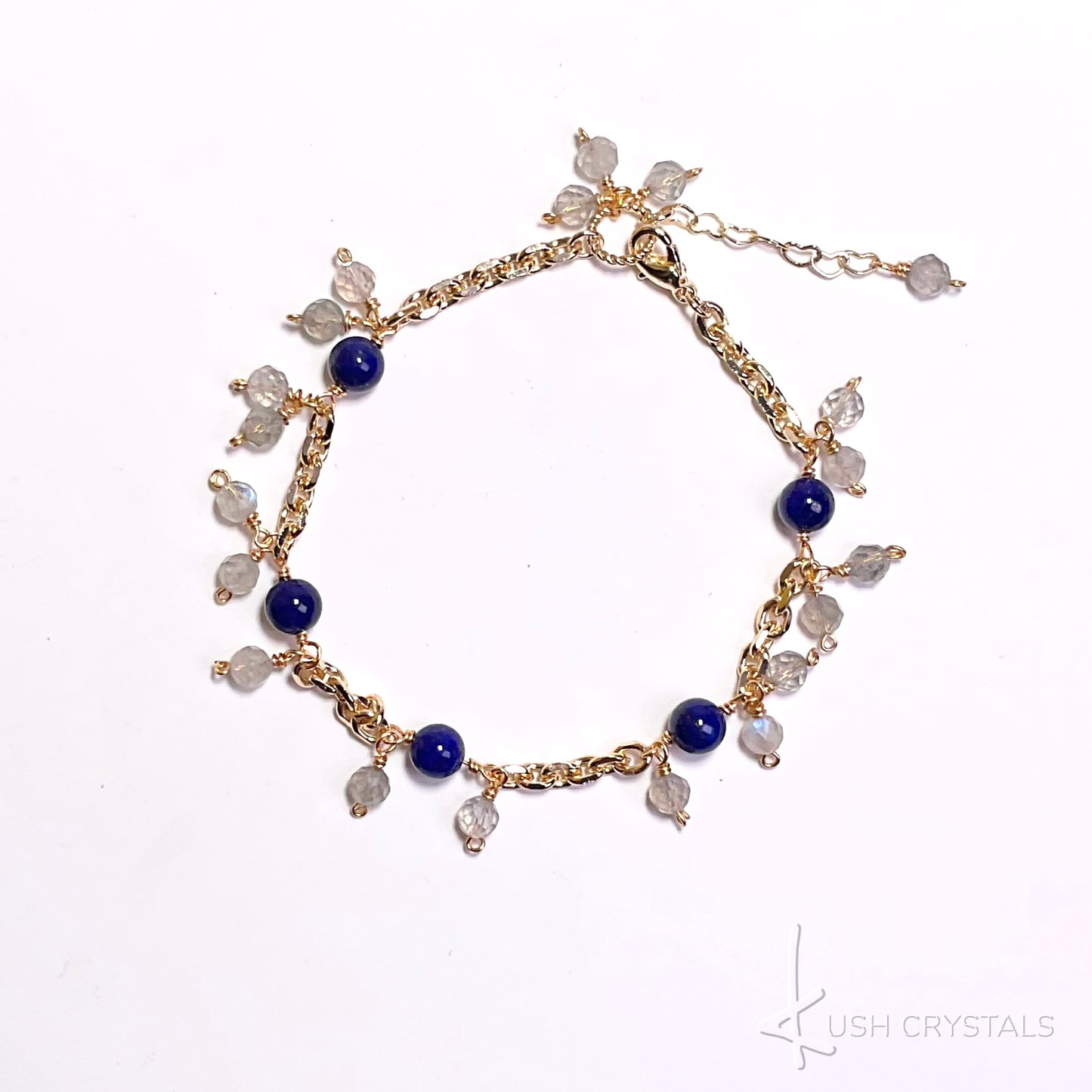 Lapis Lazuli Chain Bracelet