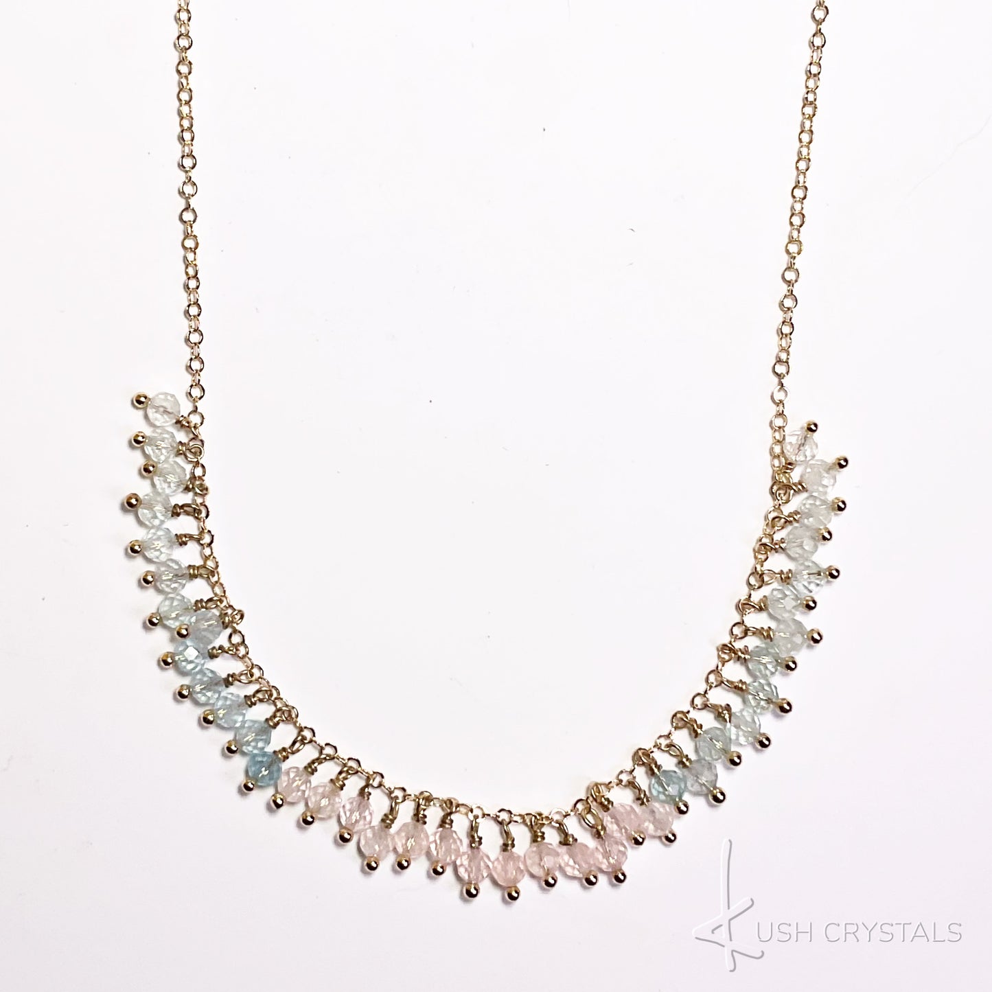 Beryl Drops Choker Necklace