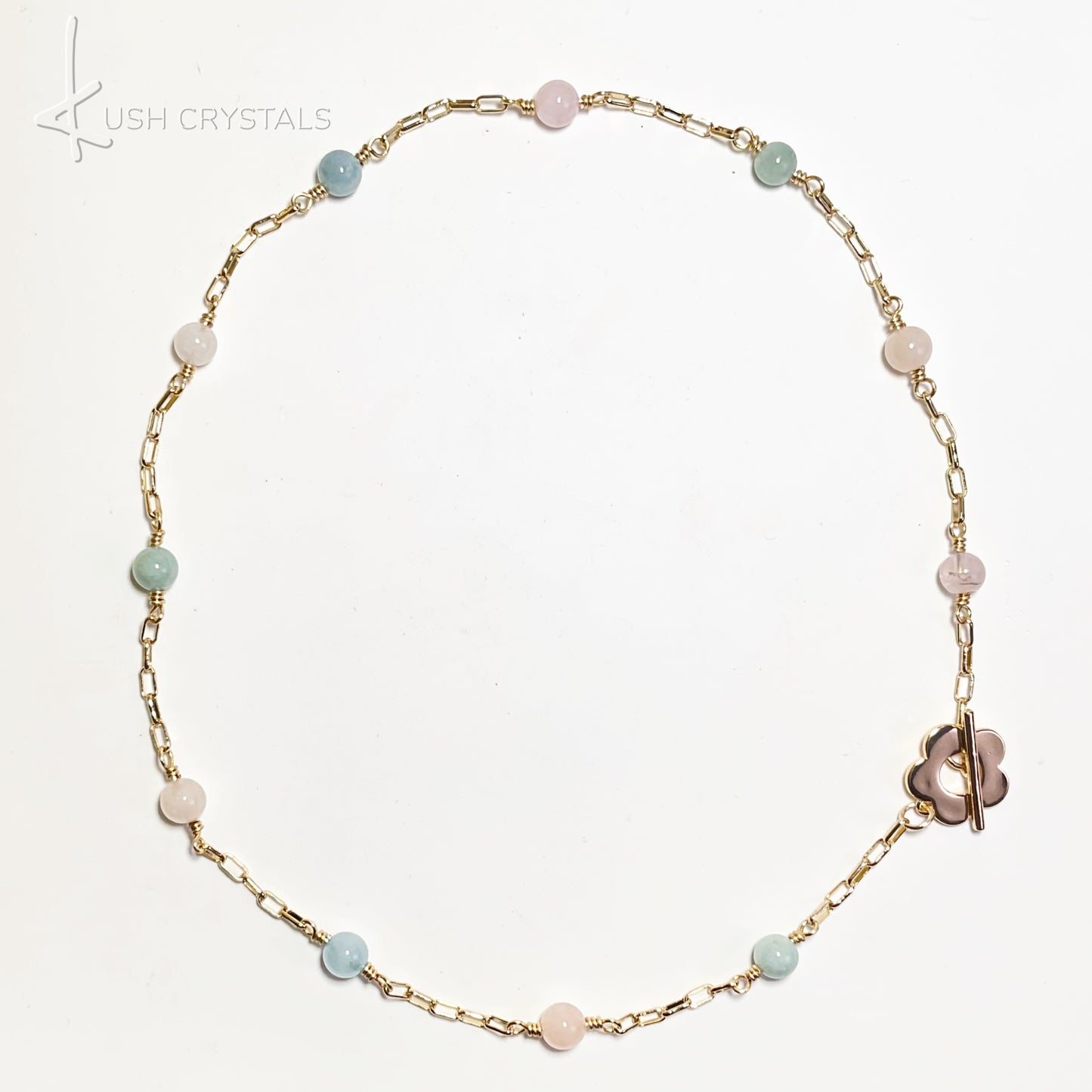 Beryl Fleur Toggle Choker Necklace