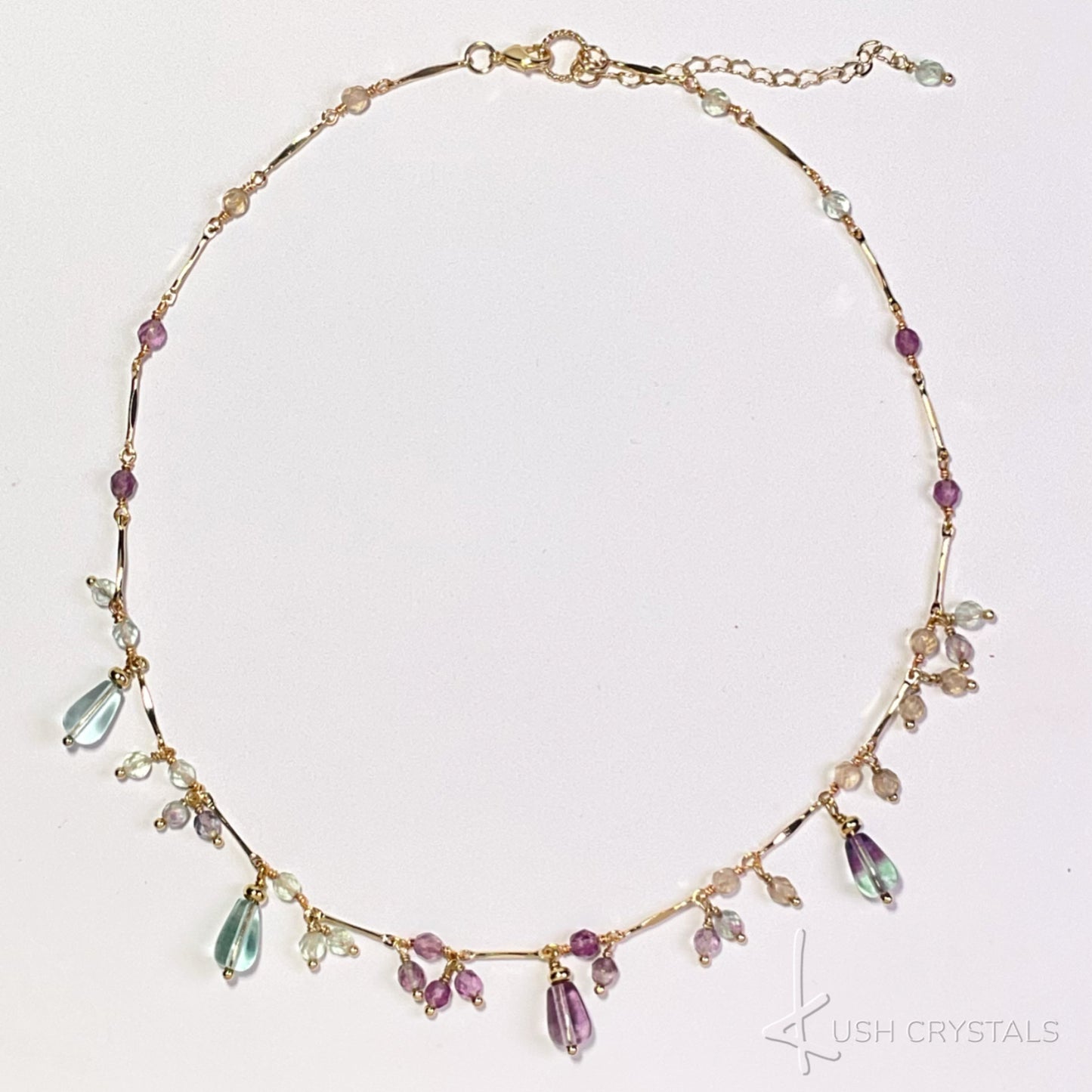 Fluorite Short necklace