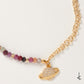 Mixed Rubies Eternity Link Gold