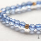 Blue Fluorite Eternity Gold