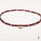 Ruby Garnet Eternity Gold