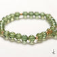 Green Apatite Bubbles Gold