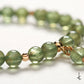 Green Apatite Bubbles Gold