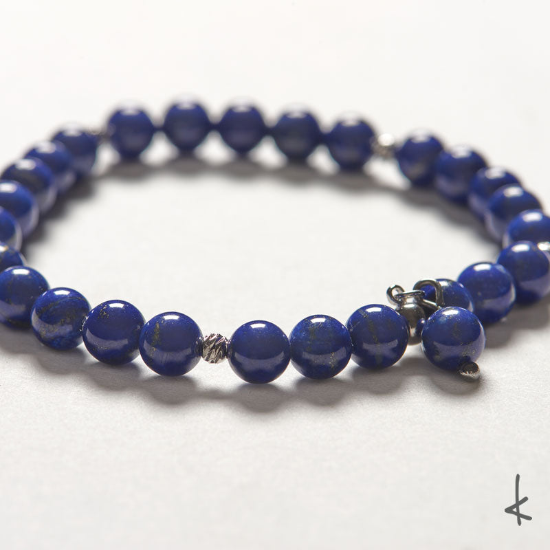 Lapis Lazuli Bubbles Gold