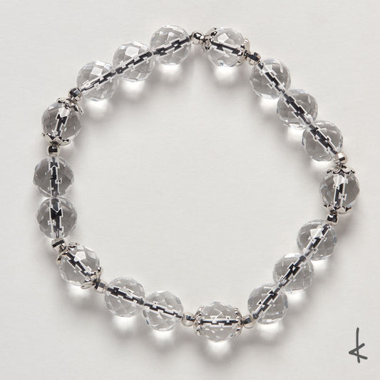 Clear Quartz Ensō Gold