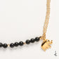 Black Jade Eternity Link Gold