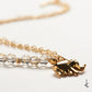 Golden Rutile Eternity Link Gold