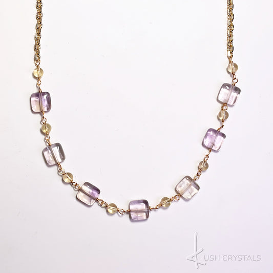 Ametrine mid-length Necklace